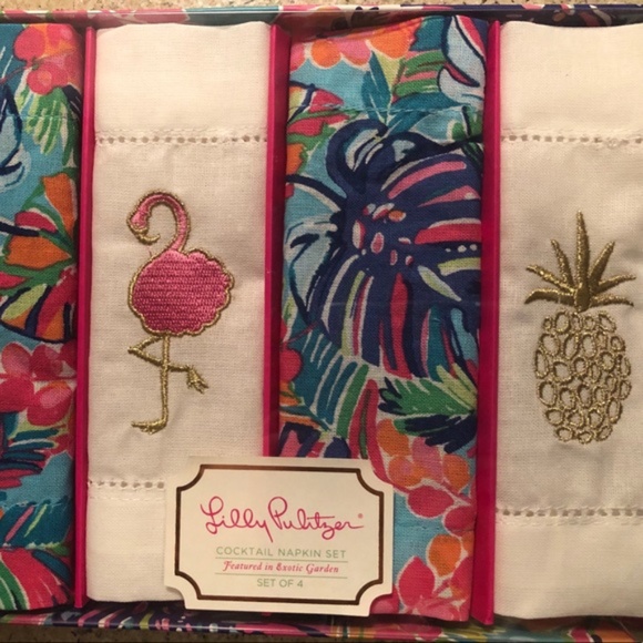 Lilly Pulitzer Cocktail Napkins - New in Box - Picture 2 of 3